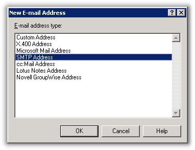 New Domain SMTP